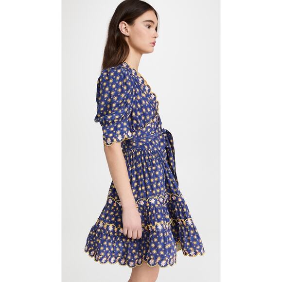 Celia B by Anthropologie Andromeda Dress in Blue Size Large - Picture 3 of 5